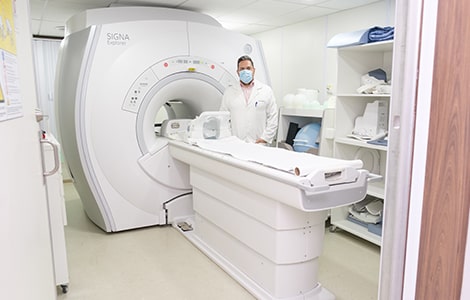 Imagem do exame de Ressonância Magnética - Multimagem Diagnósticos