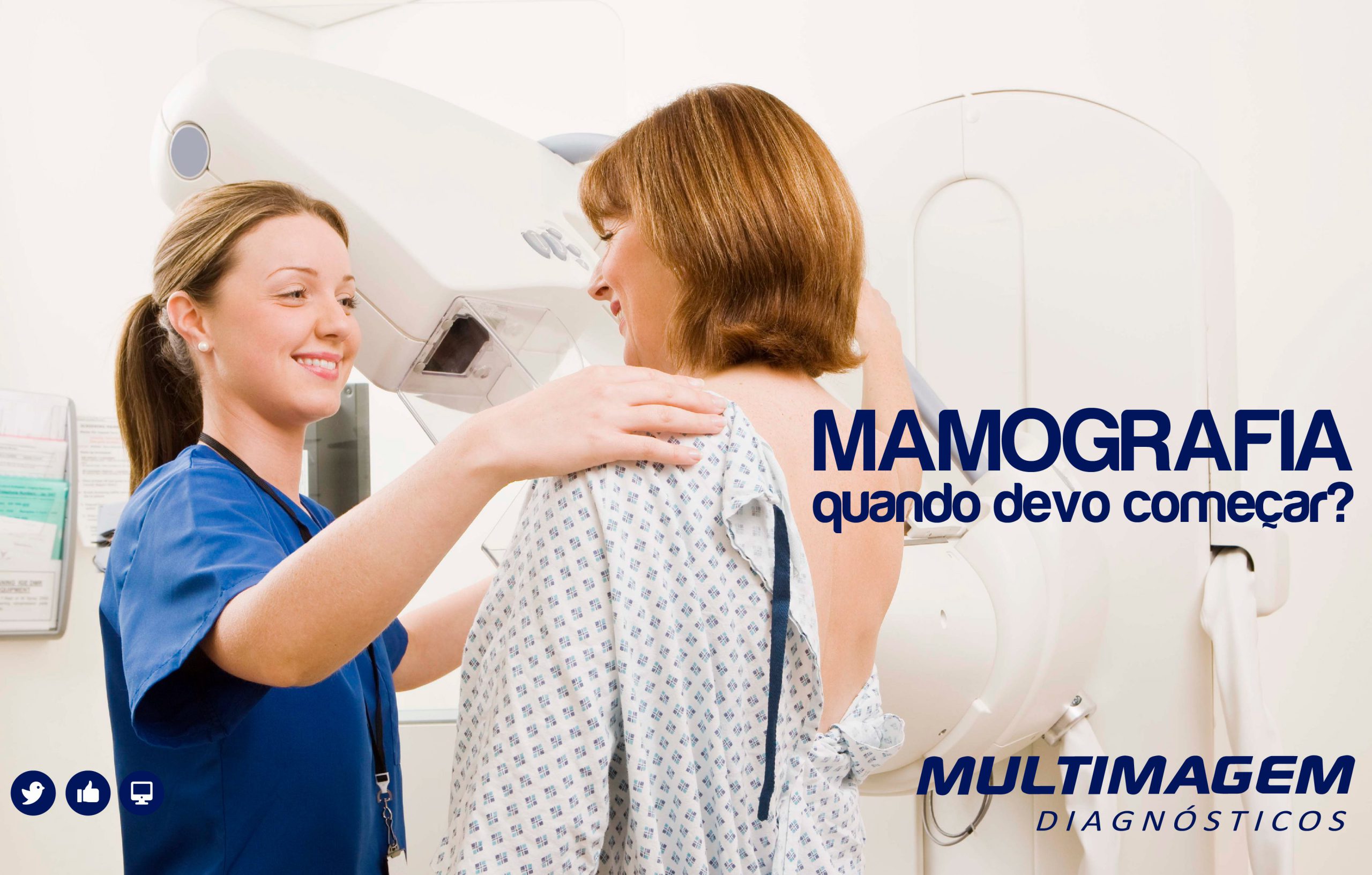 Imagem do post Quando deve ser realizada a Mamografia? - Multimagem Diagnósticos