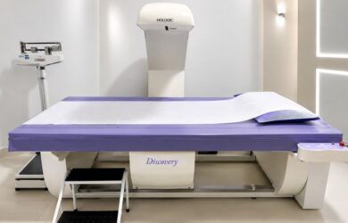Imagem do exame de Densitometria Óssea - Multimagem Diagnósticos